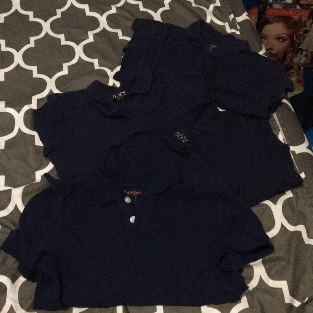 4 Navy Polo Bundle